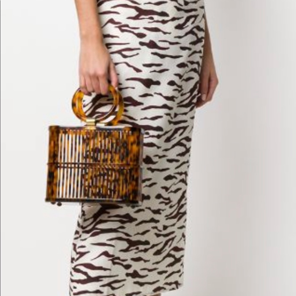 Cult Gaia Coco Mini Tote - Tortoise - Picture 3 of 7